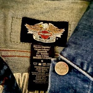Harley Davidson Vintage 90’s Denim Jacket